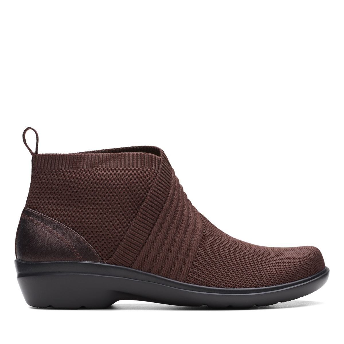 Women's Clarks Sashlyn Mid Ankle Boots Burgundy | 86563246